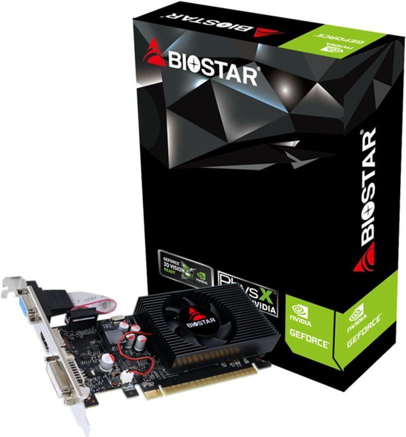 SVGA BIOSTAR NVIDIA GT730-4GB D3 LP 4GB DDR3 128Bit VGADVIHDMI PCI-E