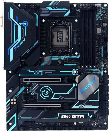 Scheda madre B660GTA e GT con socket CPU e Socket GT 1700