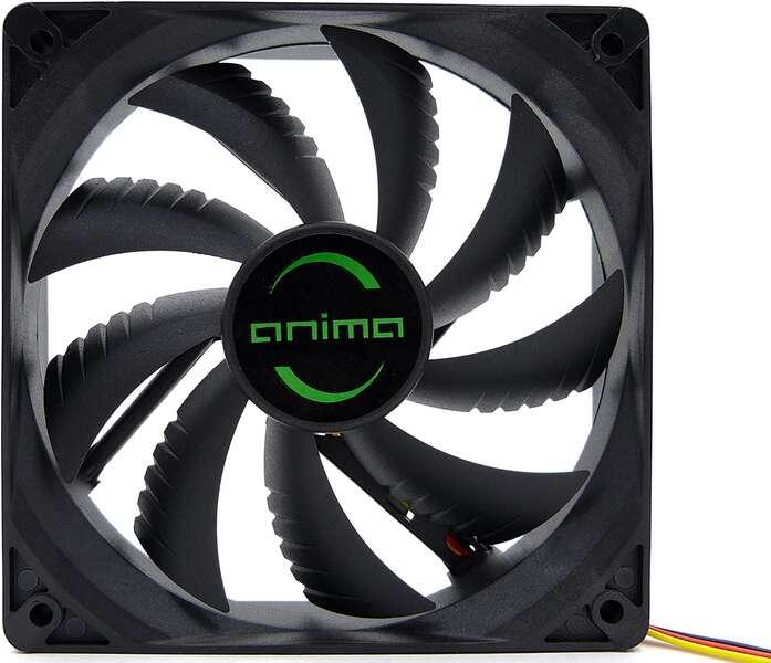 Tacens Anima AF8 Fan 80mm - Cacasa e Black Aspas - Max Speed.1800 giri / min
