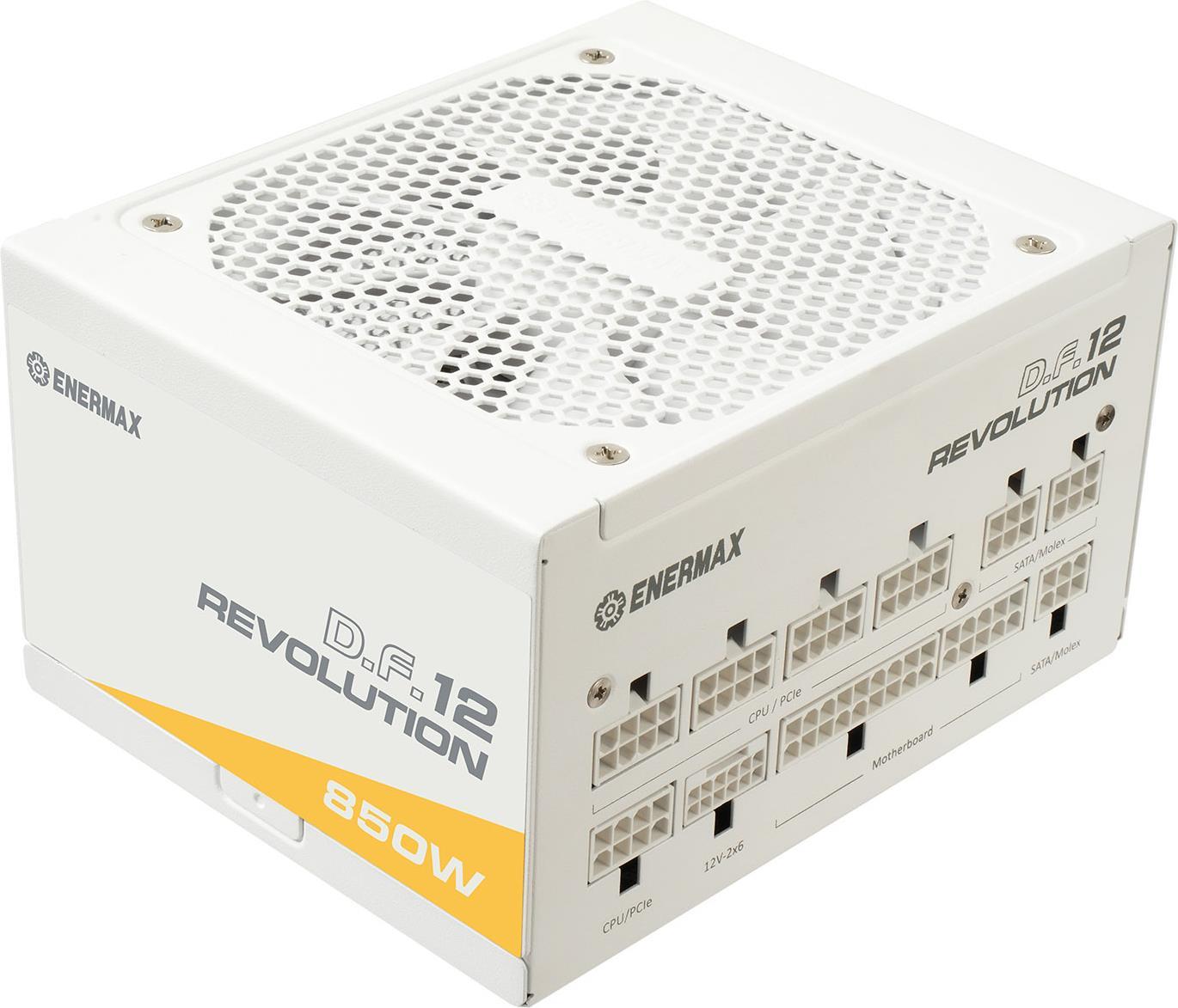 Alimentatore 850W Enermax Revolution D.F.12 ETV850G-W 80+ Gestione cavi Gold