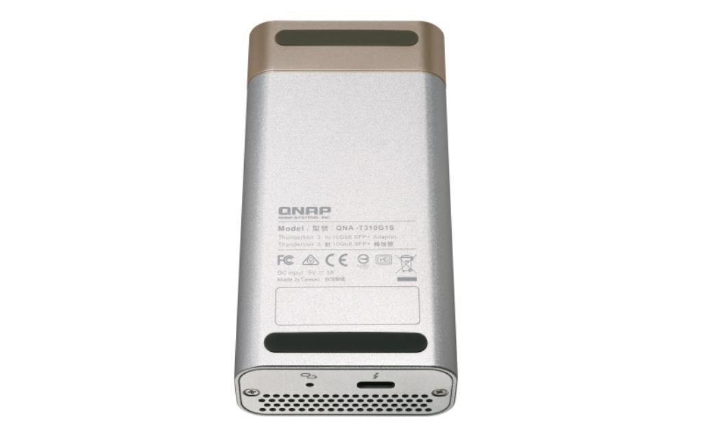 Adattatore QNAP da Thunderbolt 3 a 10GbE SFP+
