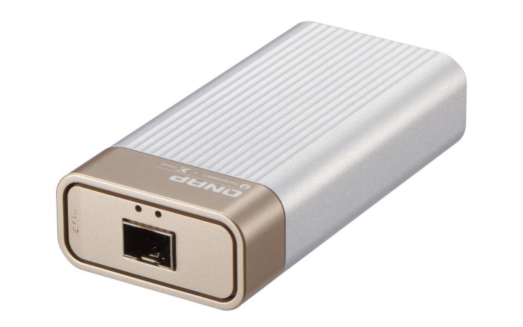 Adattatore QNAP da Thunderbolt 3 a 10GbE SFP+