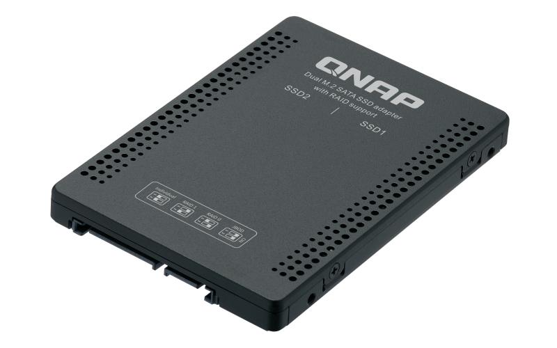 QNAP 2.5"SATA-DUAL M.2 2280...