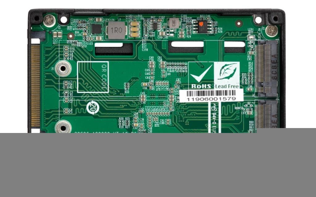 Adattatore QNAP per 2 SSD M.2 NVMe PCIe in un alloggiamento per unitÃƒÆ’Ã‚Â  SSD U.2 NVMe PCIe per PC e NAS