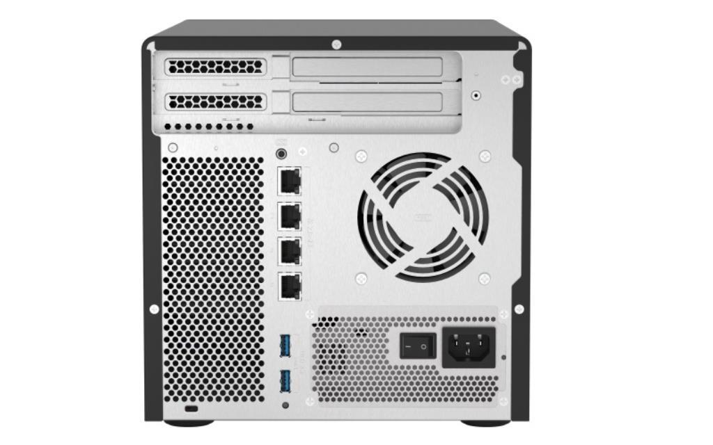 QNAP NAS TS-h686-D1602-8G, 6 Bay QuTS hero, built-in 2 M.2 NVMe Gen3 x4 port, SATA 6G, Xeon D-1602 2.5GHz, 8GB ECC RAM, 4 x 2.5