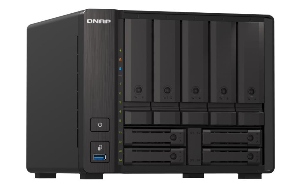 Server NAS QNAP TS-H973AX Tower Collegamento ethernet LAN Nero V1500B [TS-h973AX-8G]