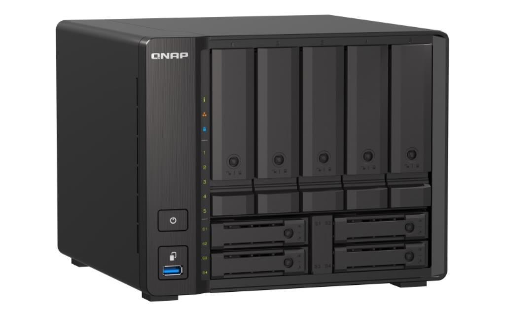 Server NAS QNAP TS-H973AX Tower Collegamento ethernet LAN Nero V1500B [TS-h973AX-8G]