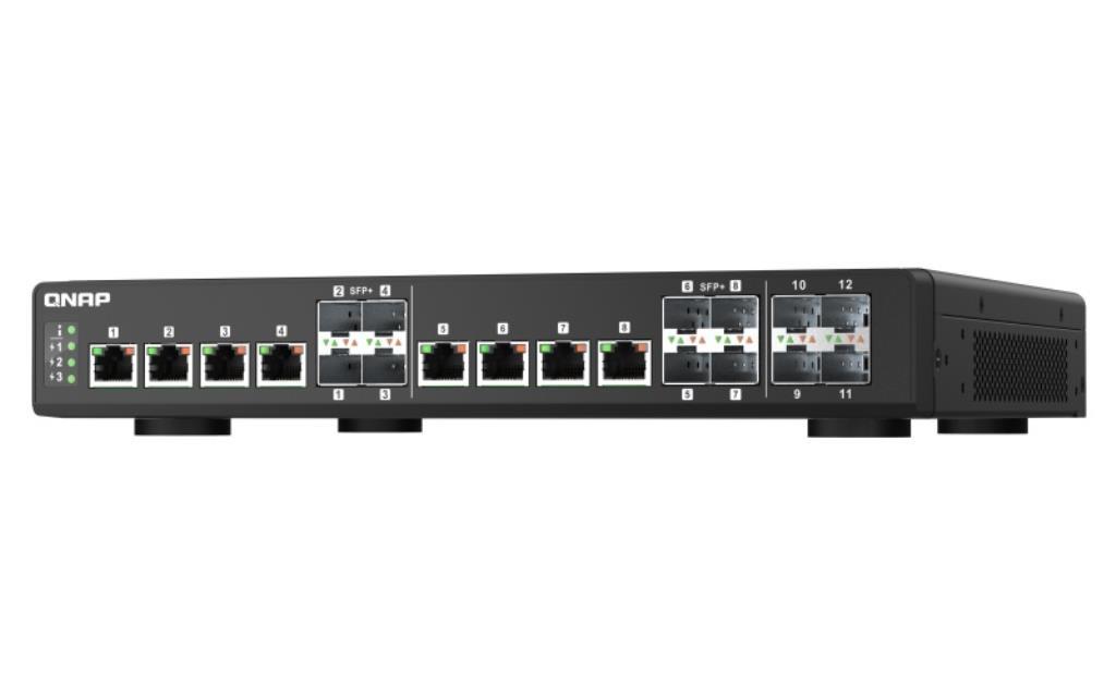 QNAP RACKMOUNT 4GBDDR3 8PORTS 10GBE