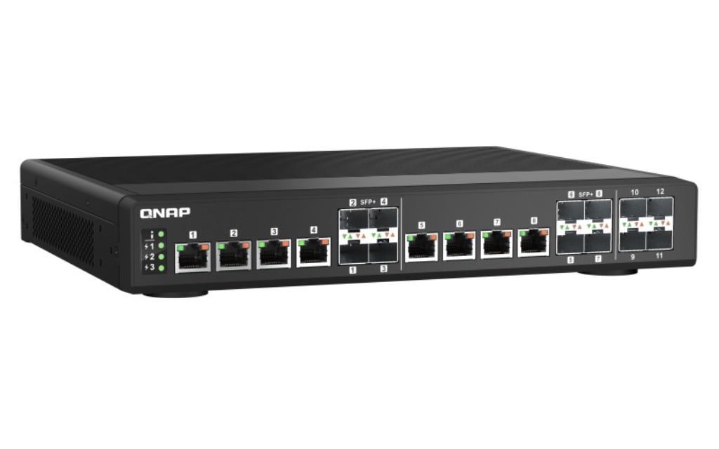 QNAP RACKMOUNT 4GBDDR3 8PORTS 10GBE