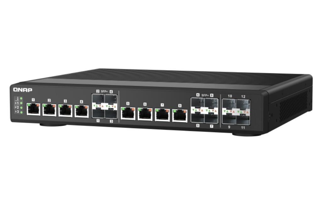 QNAP RACKMOUNT 4GBDDR3 8PORTS 10GBE