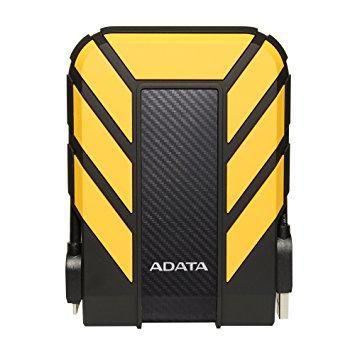 Hard disk esterno ADATA HD710 Pro disco rigido 2 TB 2.5" Micro-USB B 3.2 Gen 1 (3.1 1) Nero, Giallo [AHD710P-2TU31-CYL]