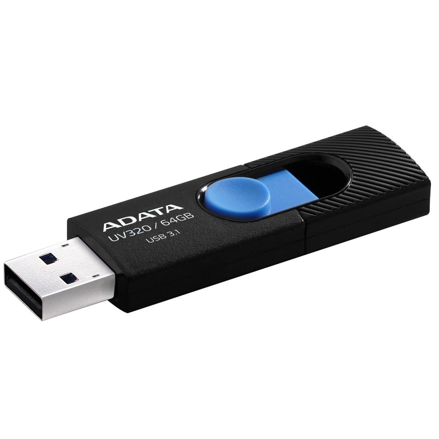64GB UV320 USB 3.1. Black/Blue