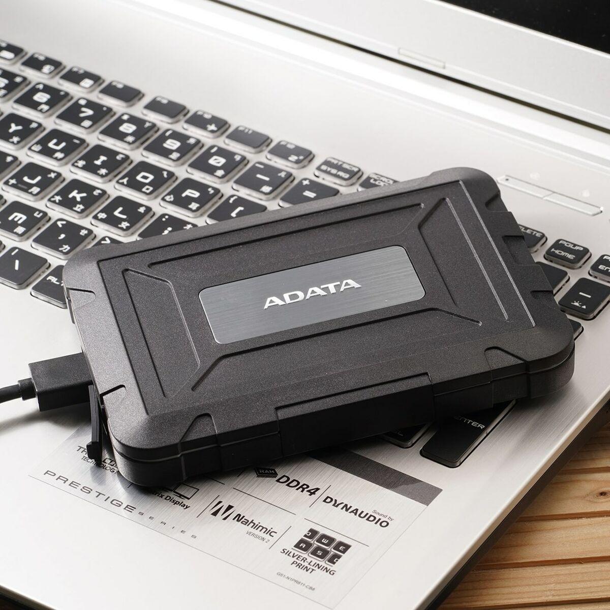 ADATA ED600 2.5 SATA Drive Caddy USB 3.2 Gen1 USB Powered IP54 Water Dust & Shock Proof