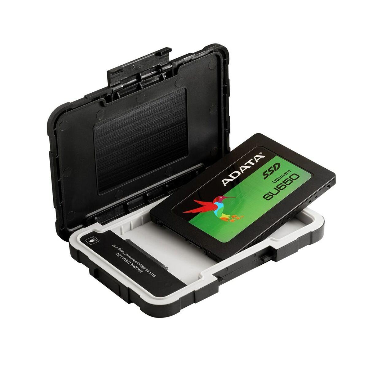 ADATA ED600 2.5 SATA Drive Caddy USB 3.2 Gen1 USB Powered IP54 Water Dust & Shock Proof