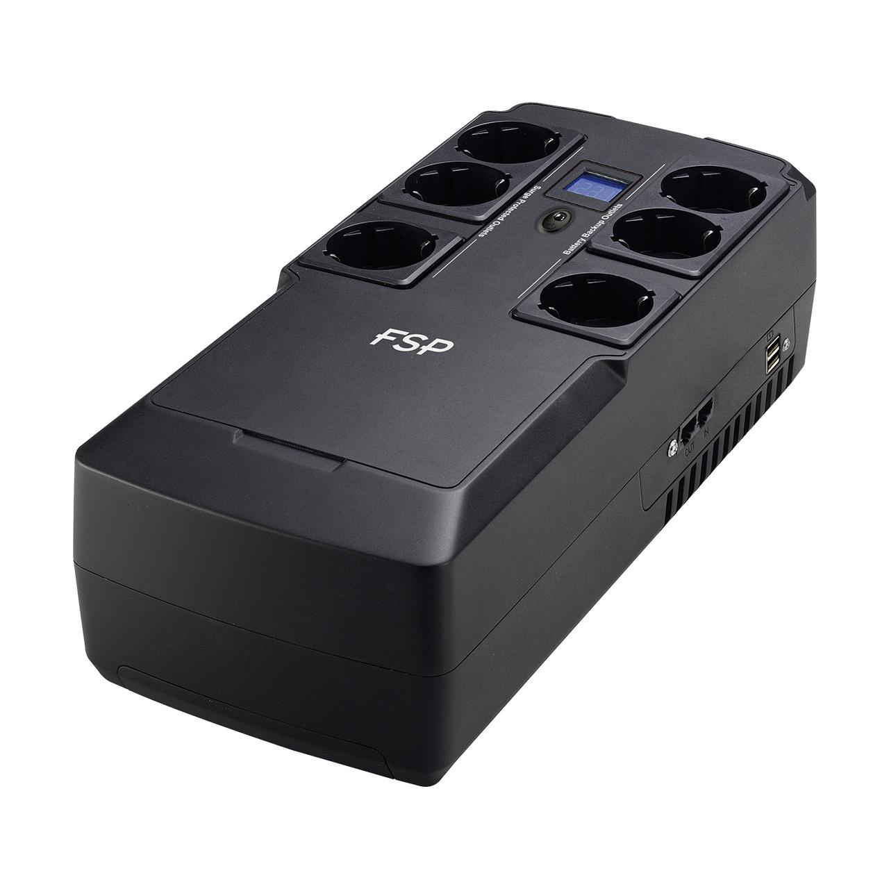 FSP NanoFit 600 gruppo di continuitÃƒÂ  (UPS) Standby (Offline) 0,6 kVA 360 W 6 presa(e) AC