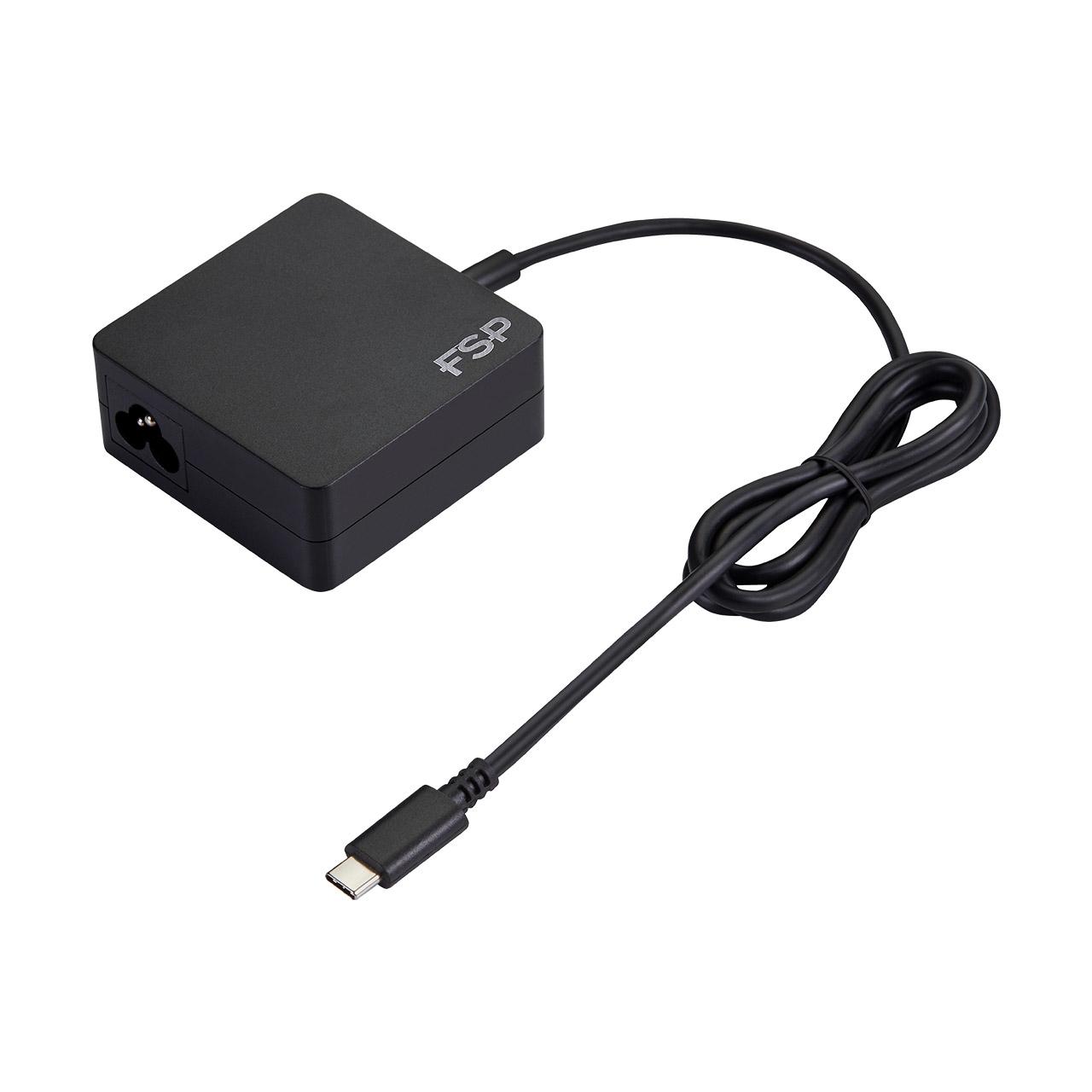FSP NB C adattatore e invertitore Interno 65 W Nero (Netzteil Universal USB-C 65W FSP-NBC 65 AC 100-240V / DC 5V/9V/12V/15V/20V