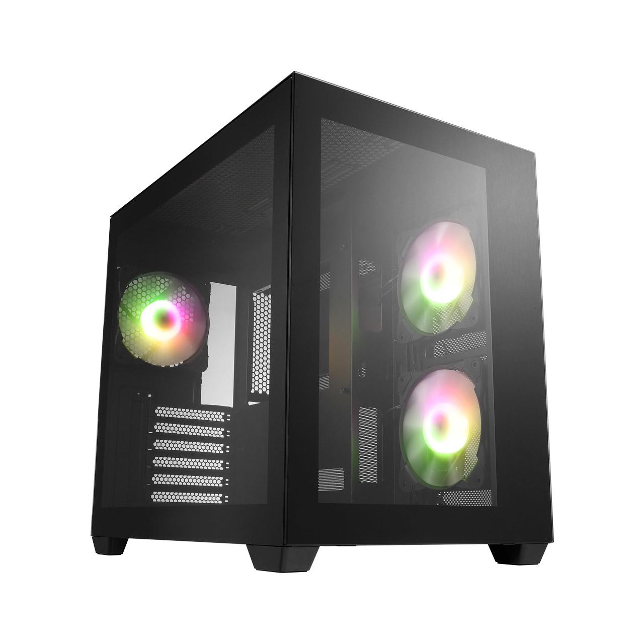 FSP CMT380 Midi Tower Nero