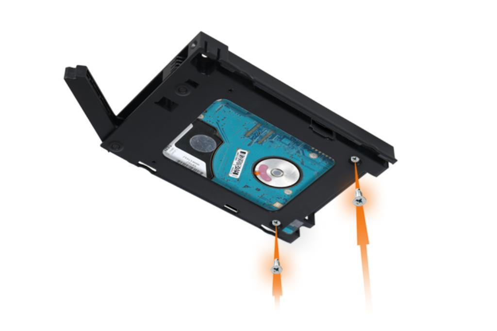 Rack removibile de 2 x 2.5" SAS/SATA HDD/SSD in un alloggiamento esterno da 3.5? - Concezione di istallazione rapida