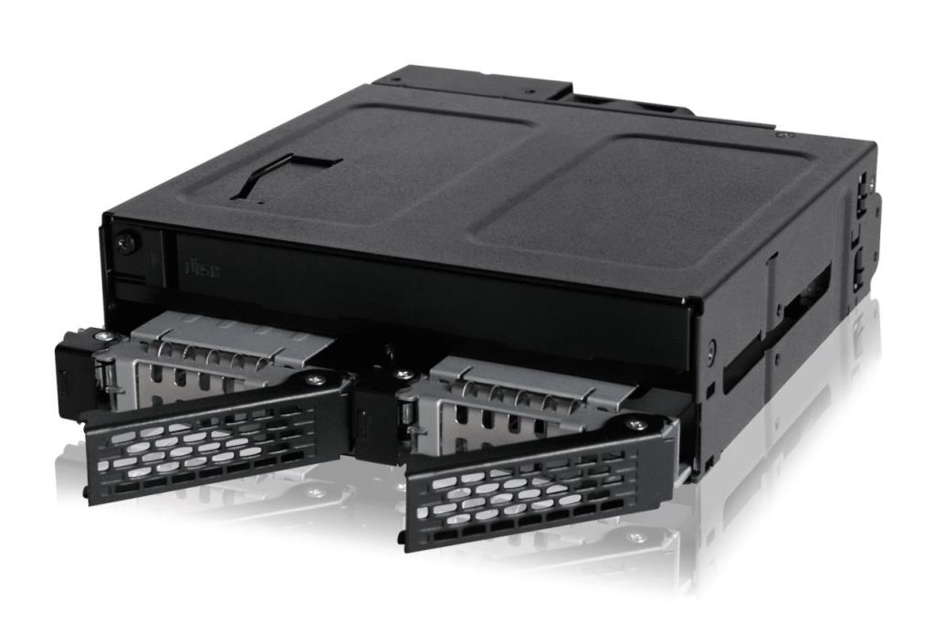 ICY DOCK Mobile Rack 2x2.5'' SATA/SAS ICY DOCK MB602SPO-B,+ODD sottile,1x5.25