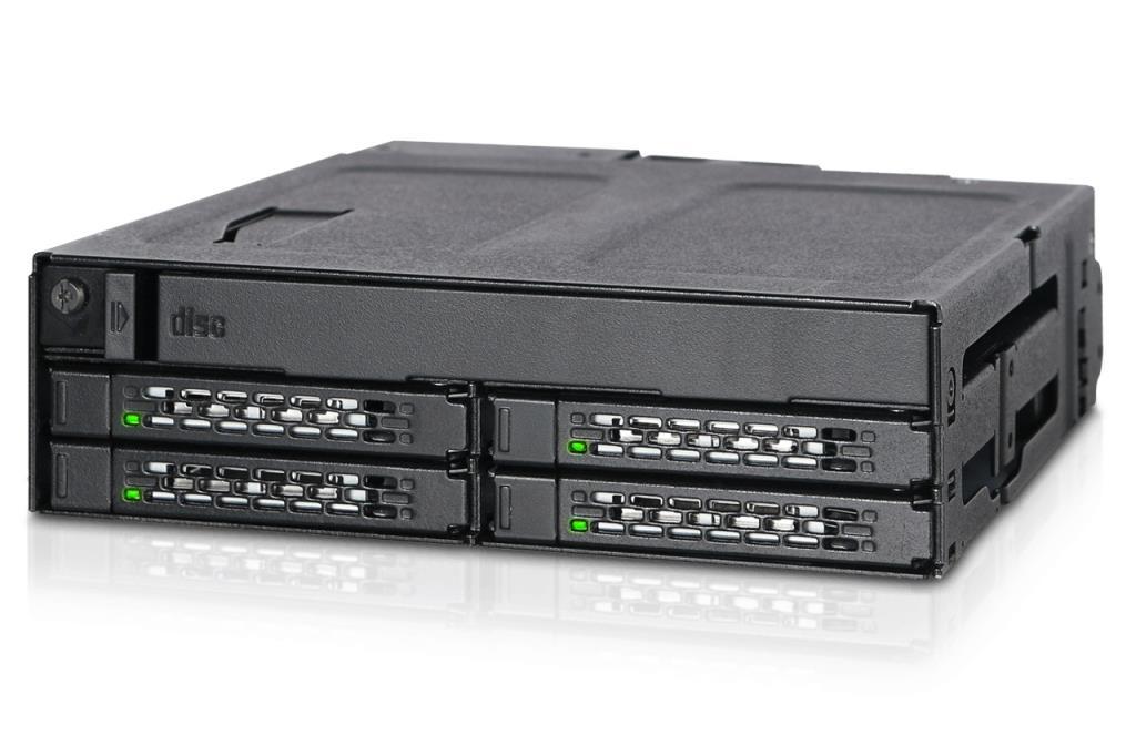 ICY DOCK Mobile Rack 4x2.5'' SATA/SAS ICY DOCK MB604SPO-B,+ODD sottile,1x5.25