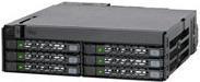 ICY DOCK Mobile Rack 6x2.5'' SATA/SAS ICY DOCK MB606SPO-B,+ODD sottile,1x5.25