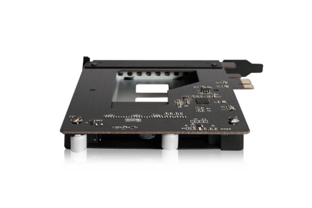 IcyDock Rack removibile Hot-Swap SSD/HDD 2.5" SATA PCIe 2.0 x1 per slot di espansione PCIe