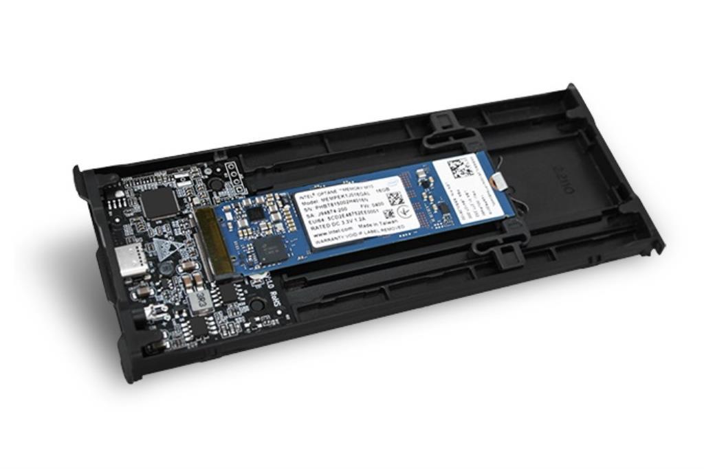IcyDock box esterno portatile per SSD NVMe M.2 PCIe con interfaccia USB 3.2 Gen 2 (10Gb/s)