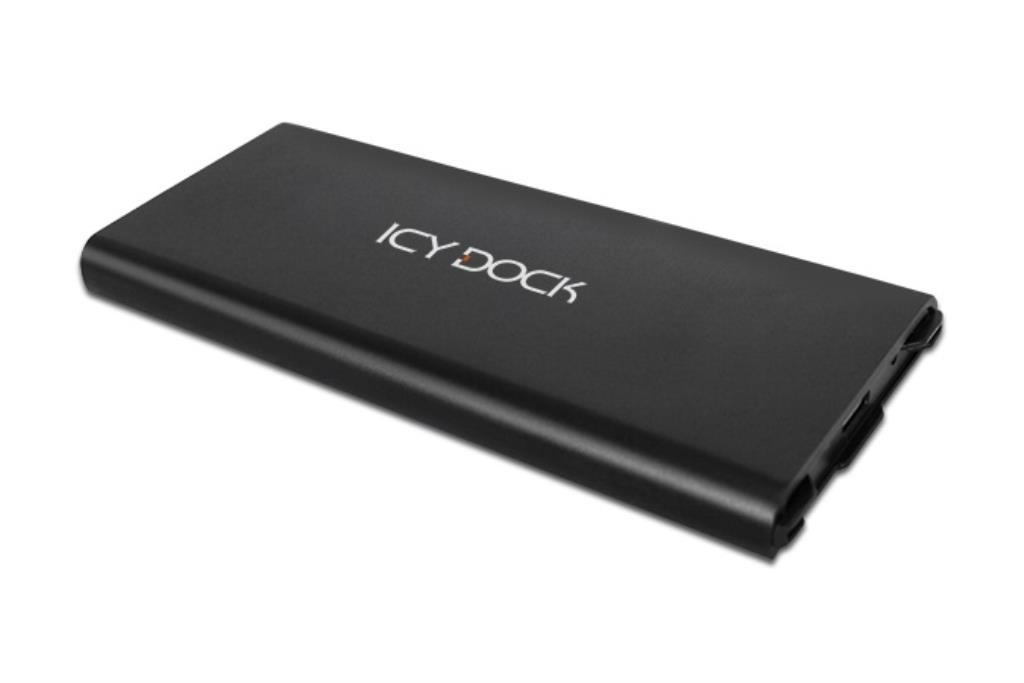 IcyDock box esterno portatile per SSD NVMe M.2 PCIe con interfaccia USB 3.2 Gen 2 (10Gb/s)