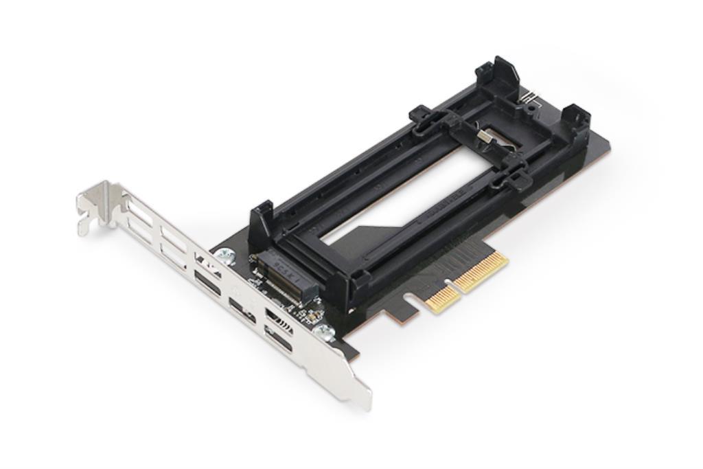 IcyDock EZ-CONVERT EX - 1 x M.2 NVMe SSD a 4 x adattatore PCIe 3.0 con staffa PCIe