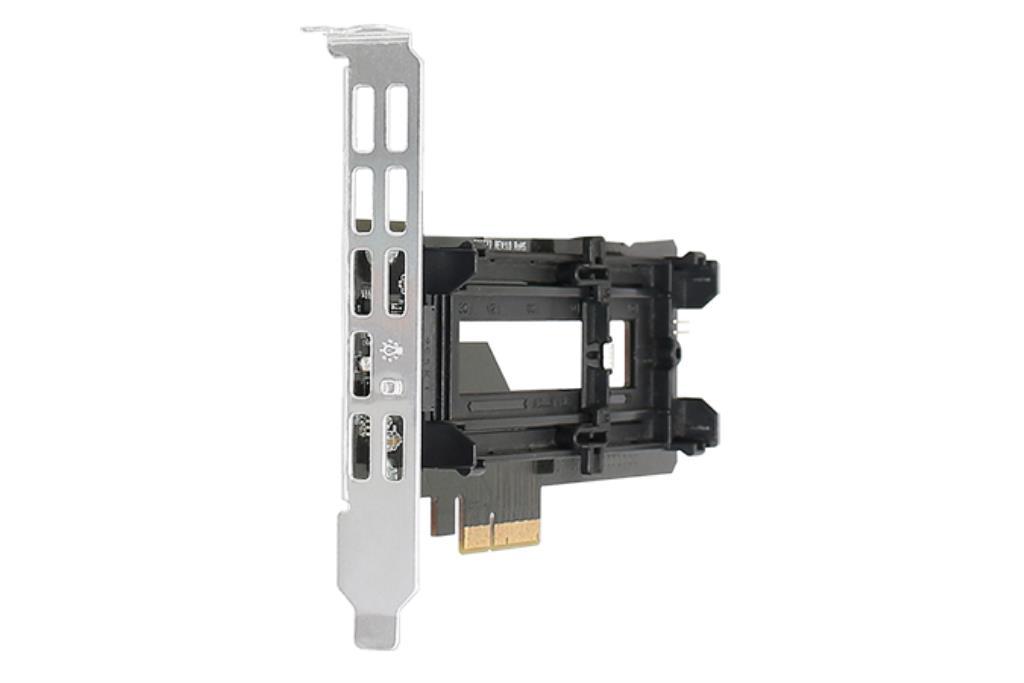 IcyDock EZ-CONVERT EX - 1 x M.2 NVMe SSD a 4 x adattatore PCIe 3.0 con staffa PCIe
