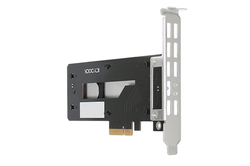 IcyDock EZ-CONVERT EX PRO - 1 x M.2 NVMe SSD a 4 x PCIe 3.0 adattatore con dissipatore di calore e staffa PCIe