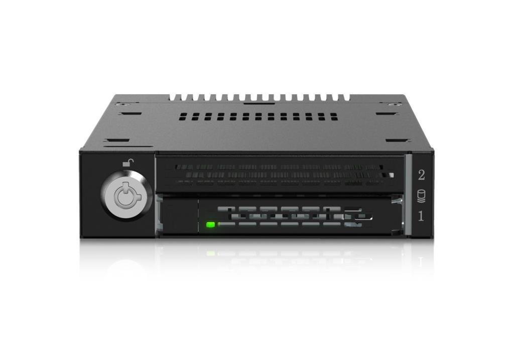 IcyDock ToughArmor - Rack amovible SSD NVMe PCIe 4.0 M.2 pour baie de disque externe de 3.5?? (Compatible avec Carte Tri-Mode)