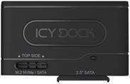 Adattatore ICY DOCK EZ USB 3.2 Type-C per SSD/HDD/M.2NVMe/SATA da 2,5''SATA