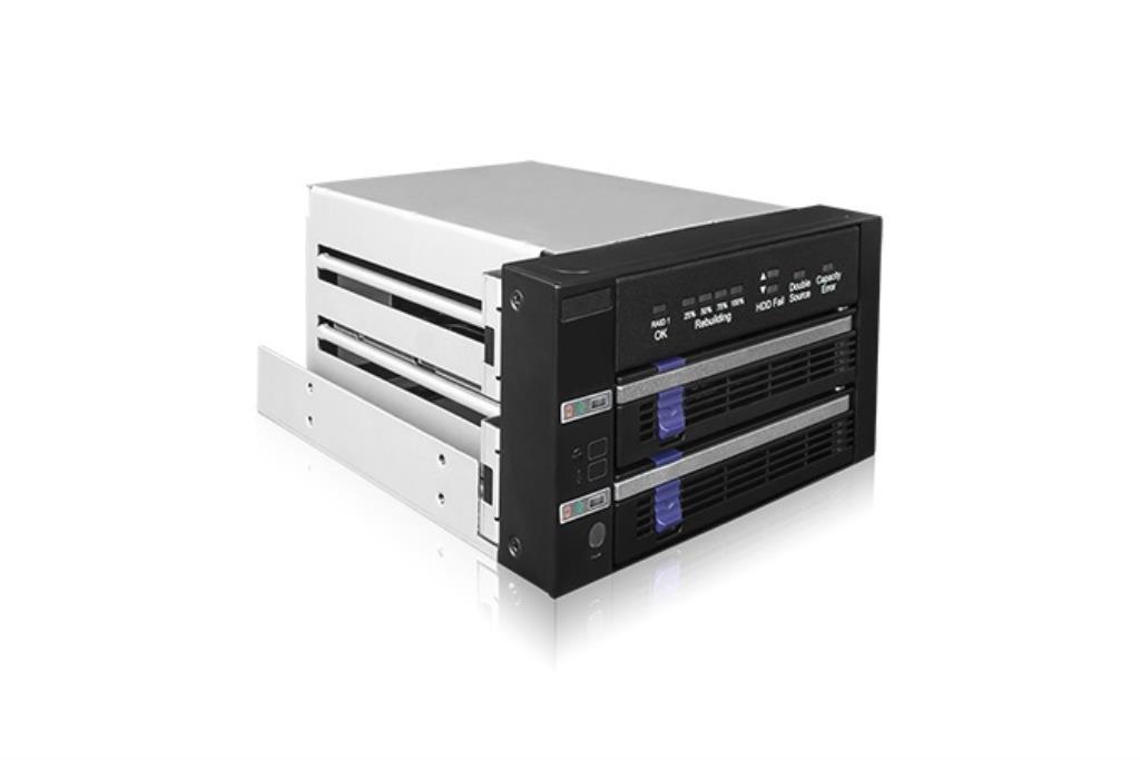 ICY DOCK telaio rimovibile 2.5''/3.5''SATA SATA RAID 1