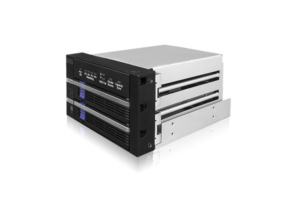 ICY DOCK telaio rimovibile 2.5''/3.5''SATA SATA RAID 1