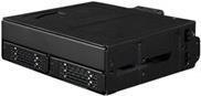 ICY DOCK Mobile Rack 2x U.2/U.3 PCIe 4.0 f. 5,25''