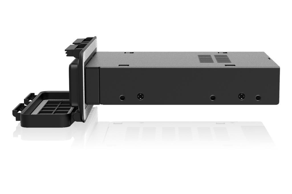 ICY DOCK telaio rimovibile 1x2.5''SATA/SAS/ATA HDD/SSD dual lock per 3.5''Bay