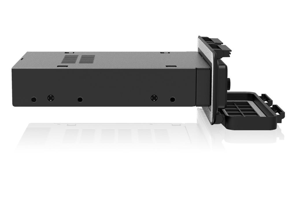 ICY DOCK telaio rimovibile 1x2.5''SATA/SAS/ATA HDD/SSD dual lock per 3.5''Bay
