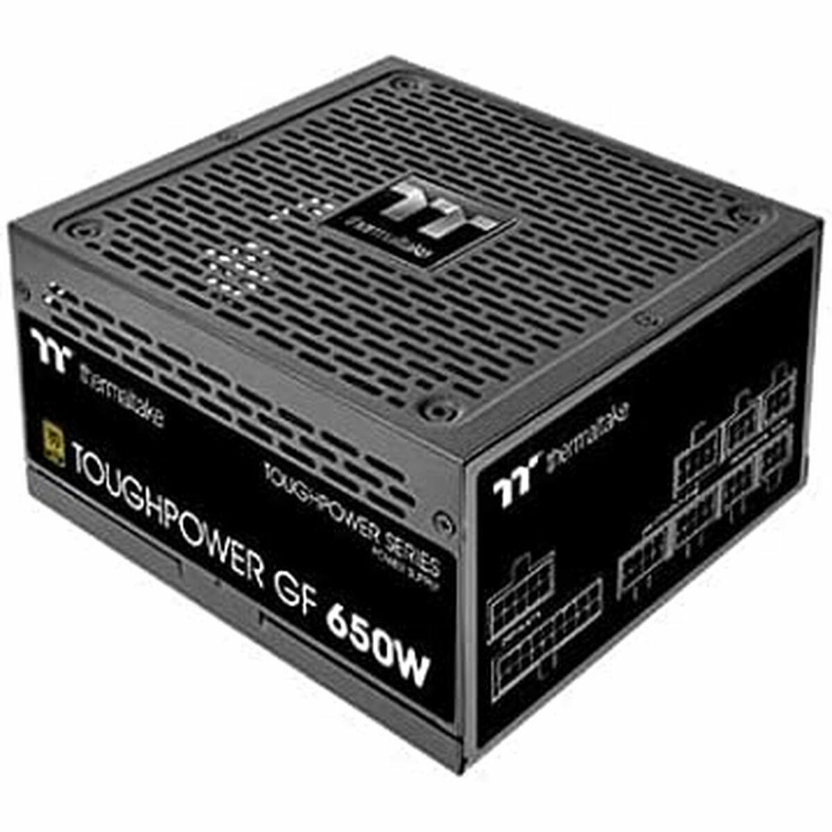 Fonte di alimentazione thermaltake thonewpower atx 650w oro 650 w atx 80 più oro