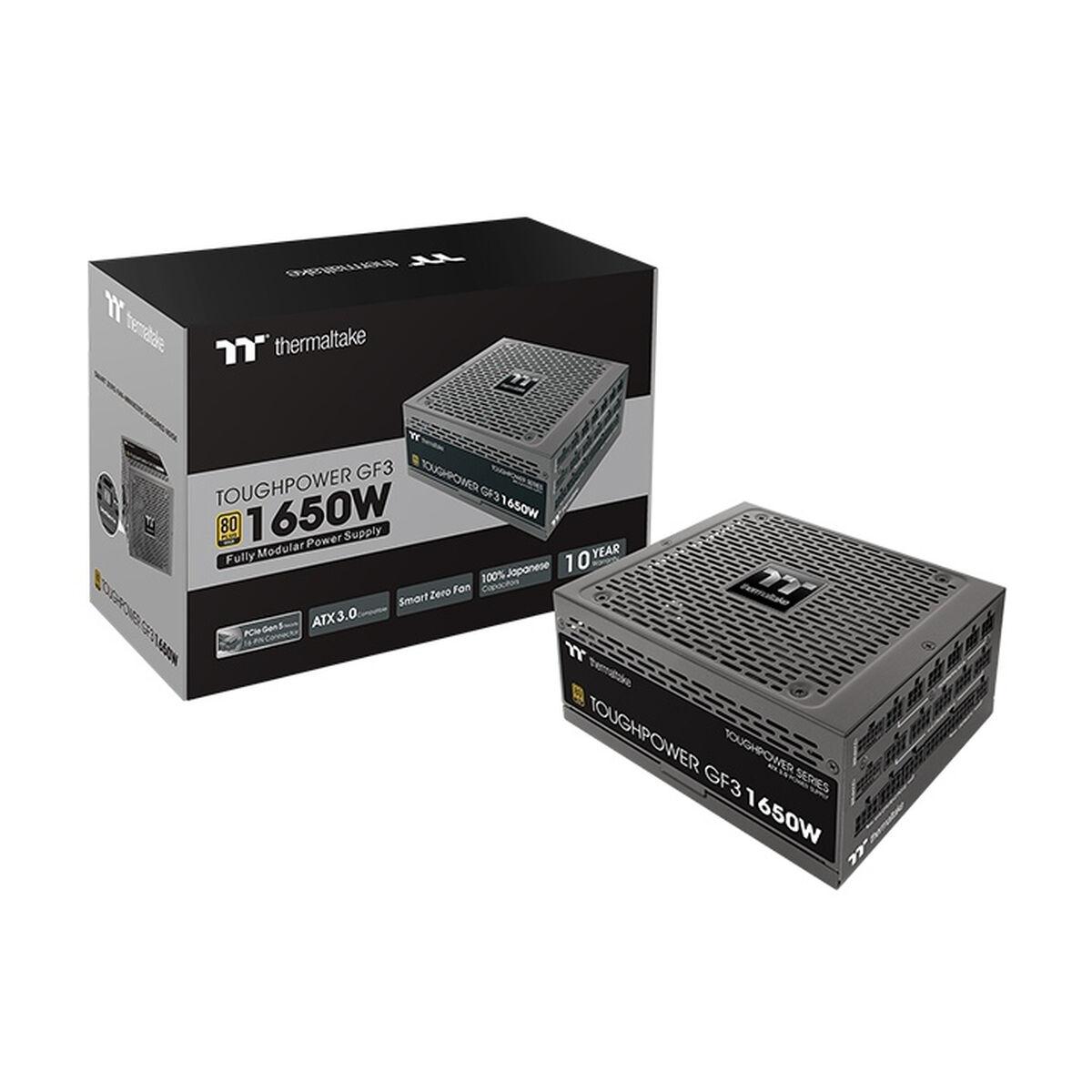 Thermaltake Toughpower GF3 alimentatore per computer 1650 W 24-pin ATX ATX Nero (Thermaltake Toughpower GF3 1650W Fully Modular