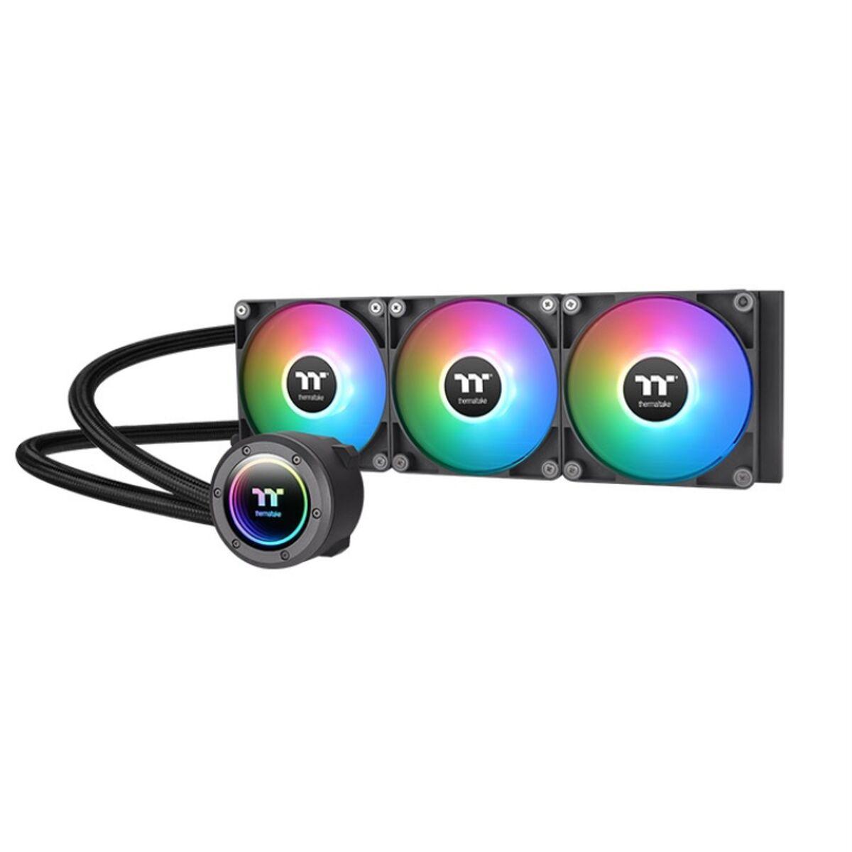 KIT WATERCOOLING AIO THERMALTAKE TH V2 SYNC RGB - 420MM (NOIR)