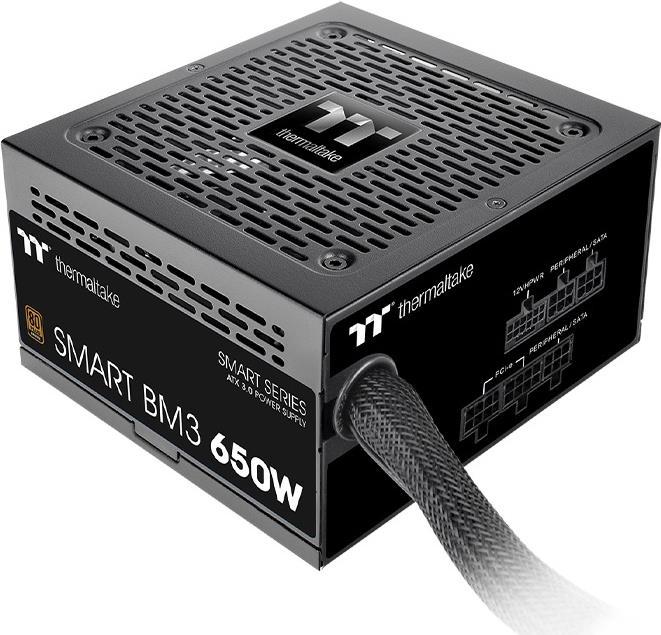 Thermaltake Smart BM3 alimentatore per computer 650 W 24-pin ATX ATX Nero (Thermaltake SMART BM3 - str?mforsyning)