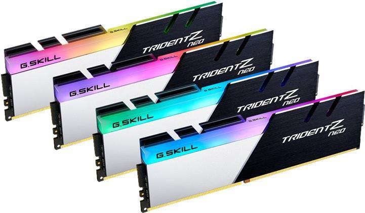 G.Skill Trident Z Neo F4-3600C18Q-128GTZN memoria 128 GB 4 x 32 GB DDR4 3600 MHz (G.Skill TridentZ Neo Series - 128GB: 4)