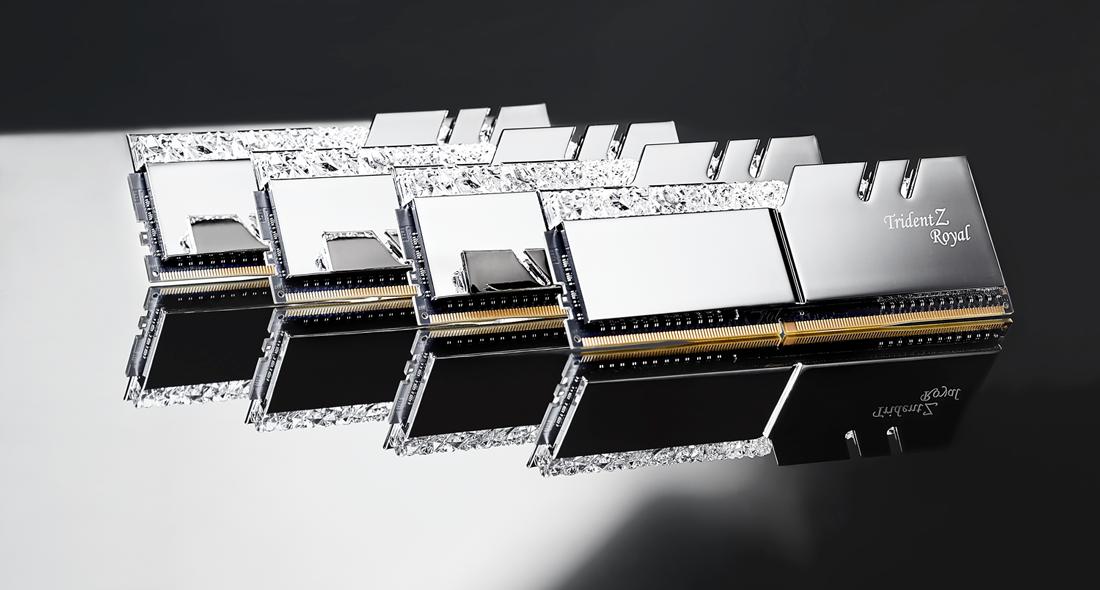 G.Skill Trident Z Royal F4-3600C14Q2-128GTRSA memoria 128 GB 8 x 16 GB DDR4 3600 MHz (G.Skill Trident Z Royal Series - 128GB)