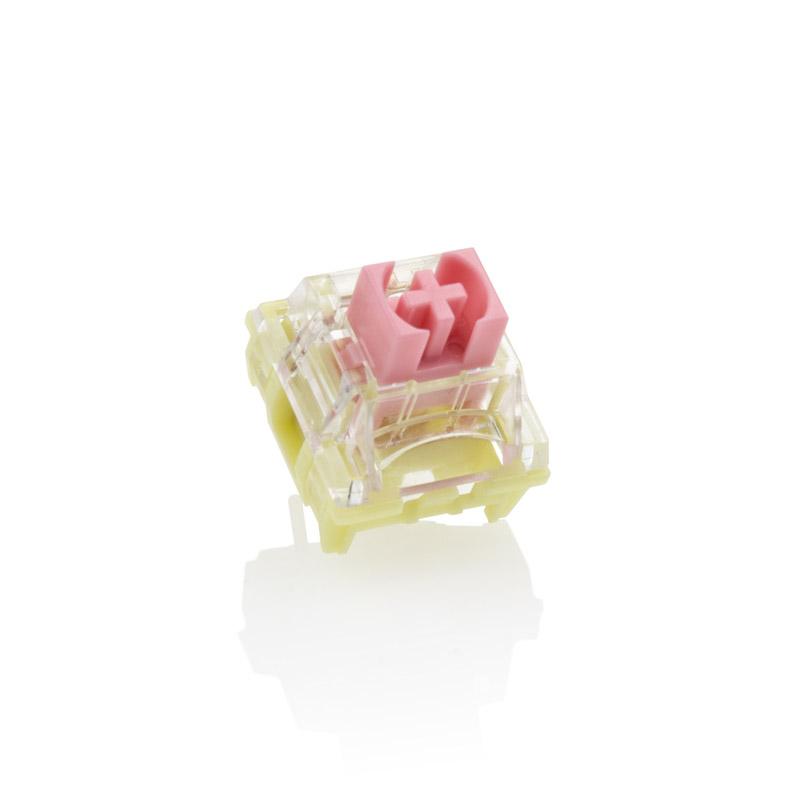 Ducky TTC Gold Pink Switch meccanico 3 pin lineare stelo MX 37 g - 110 pezzi (DSK110-NPA1)