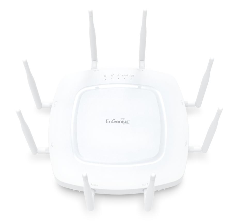 EnGenius EWS371AP punto accesso WLAN 1300 Mbit/s Bianco Supporto Power over Ethernet (PoE)