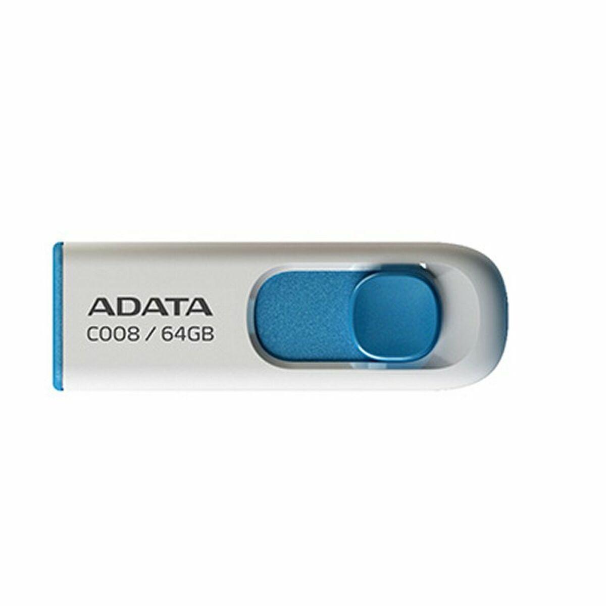 64GB USB 2.0 White&Blue C008