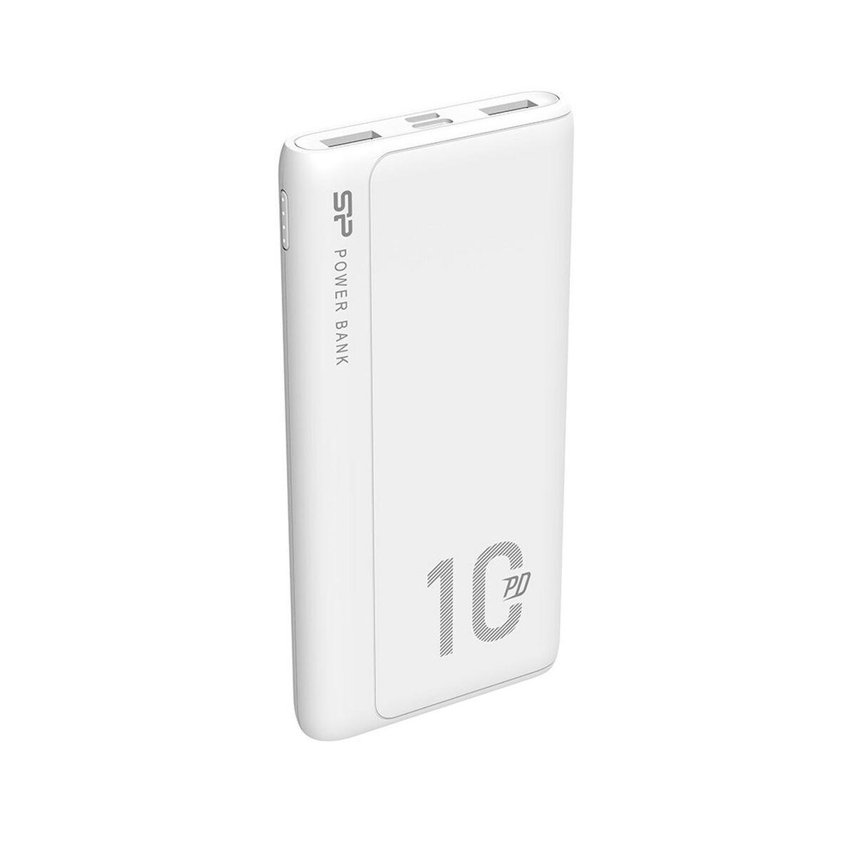 BATTERIE EXTERNE USB SILICON POWER QP15 QC3.0 - 10000MAH (BLANC)