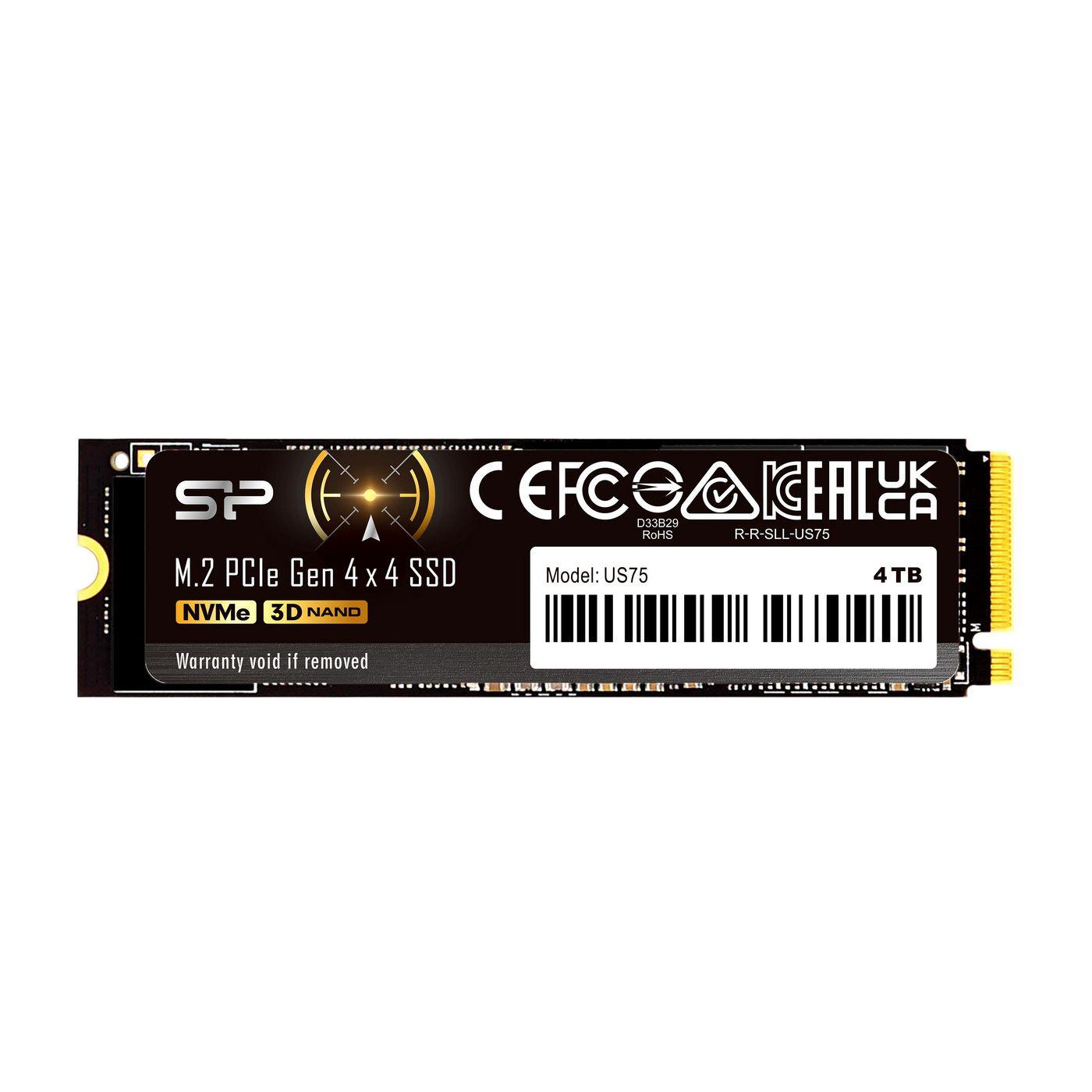 SP US75 SSD 1TB NVME PCIE GEN 4X4 7000 MBS