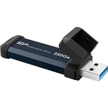 Chiavetta USB portatile SSD USB 3.2 MS60 da 250 GB Nera